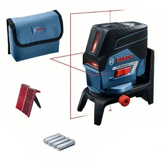 Lijnlaser GCL 2-50 C (RM2 + etui + 4 AA batterijen + richtplaat) de Bosch Professional, Bleu – image du produit 2 sur 5