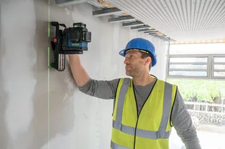 Linienlaser »GBH 18V-22«, Universalhalterung LB 10, ohne Akku, ohne Ladegerät von Bosch Professional – Produktbild 4 von 5