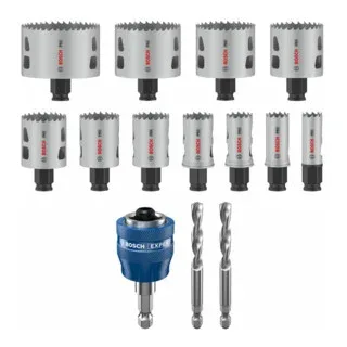 Lochsägen-Set PRO Multi Material PC Plus 19-76mm 14-teilig by Bosch Professional – product image