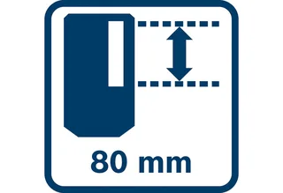 LR 7 - Lijnlaser Ontvanger - Inclusief 2 x AA batterijen - etui - houder van Bosch Professional, Kleurloos – productafbeelding 3 van 5
