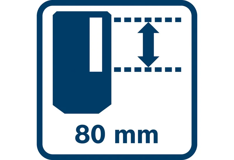 LR 7 - Lijnlaser Ontvanger - Inclusief 2 x AA batterijen - etui - houder van Bosch Professional, Kleurloos – productafbeelding 3 van 5