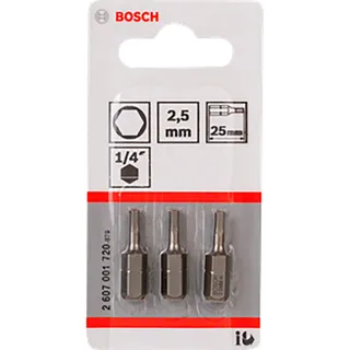 Bosch Accesorios Clé Allen Ls 2.5 C 25 Mm 3 Unités de Bosch Professional – image du produit 2 sur 2