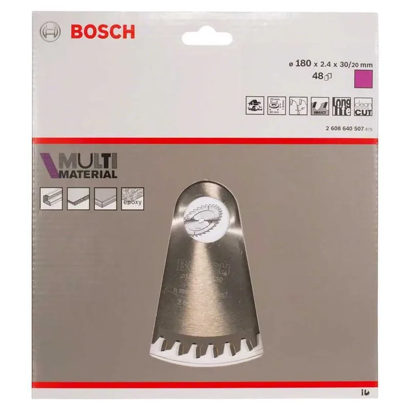 Mm Mu H 180x30-48 Multimateriaal Cirkelzaagblad von Bosch Professional – Produktbild 2 von 2