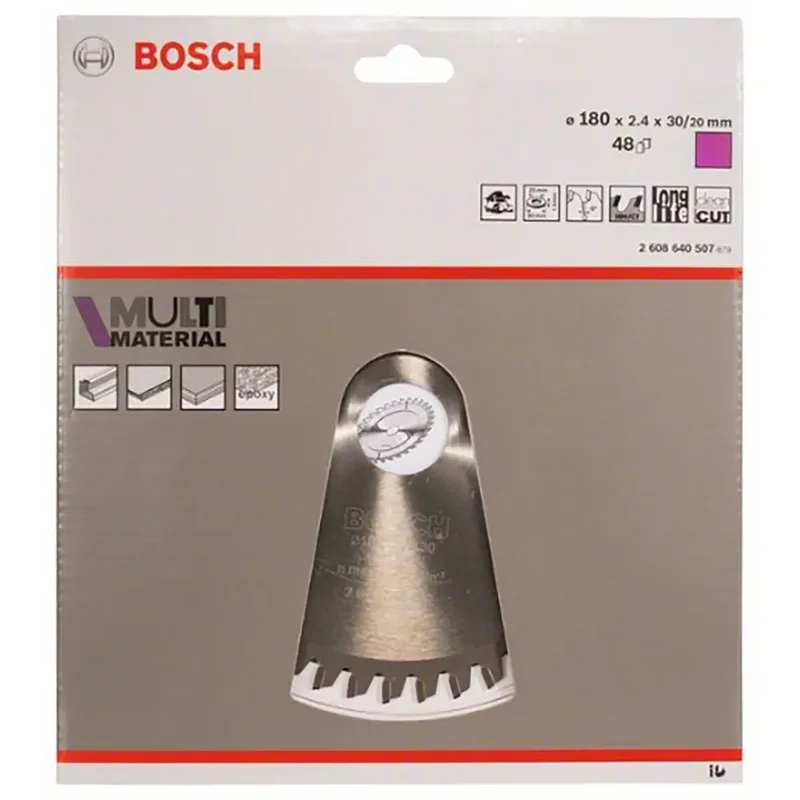 Mm Mu H 180x30-48 Multimateriaal Cirkelzaagblad von Bosch Professional – Produktbild 1 von 2