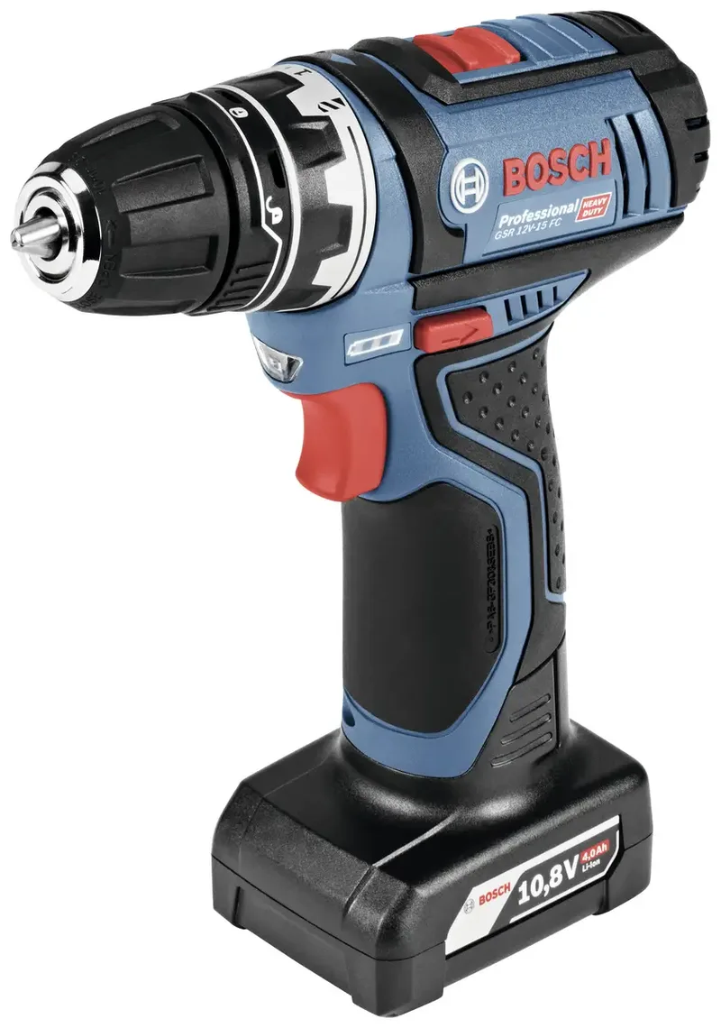 MP GSR 12V-15 FC 06019F6006 Akku-Bohrschrauber 12 V Li-Ion inkl. 2. Akku, inkl. Ladegerät, inkl. Koffer fra Bosch Professional – produktbillede