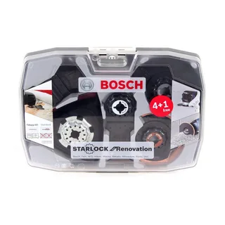 Multitool zaagbladenset 5-Delige Starlock Best of Cutting Renovatie - 2608664624 de Bosch Professional – image du produit 3 sur 5