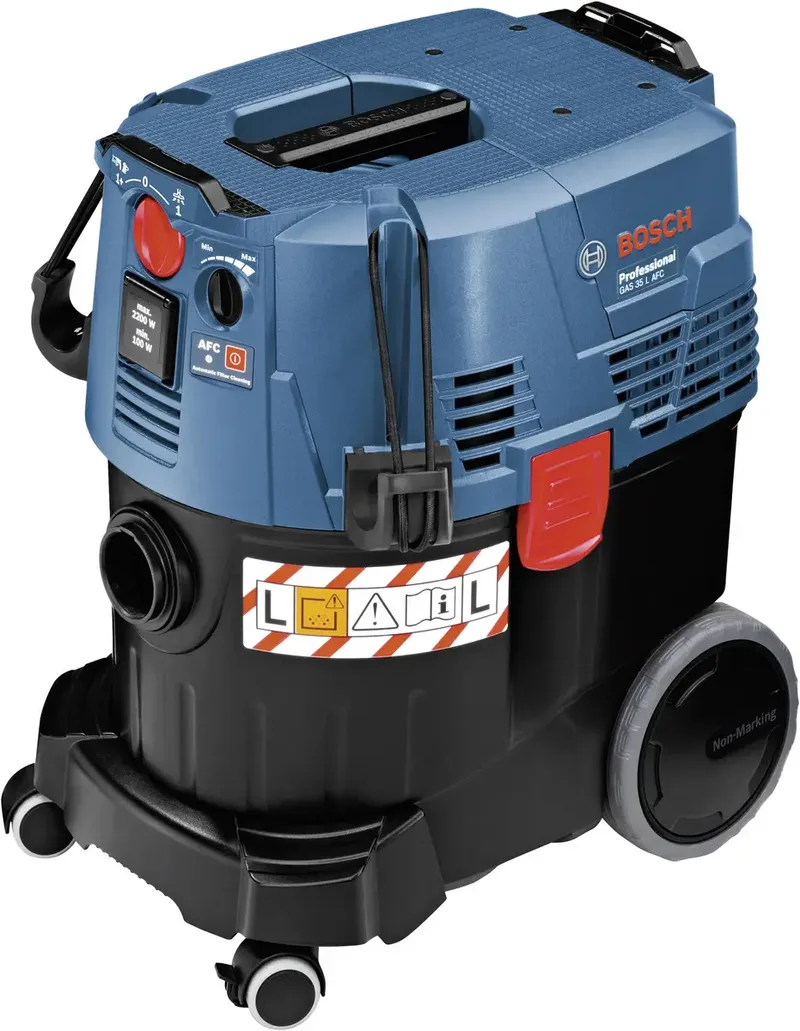 Nass-/Trockensauger GAS35L AFC 1200W 06019C3200 Nass-/Trockensauger 1380 W 35 l automatische Filterreinigung, Staubklasse L zertifiziert van Bosch Professional – productafbeelding