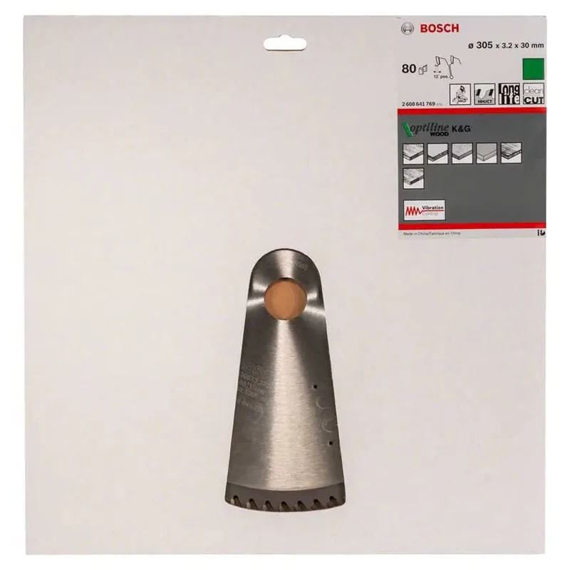 Op Wo B 305x30-80 Cirkelzaagblad Voor Hout by Bosch Professional – product image 2 of 2
