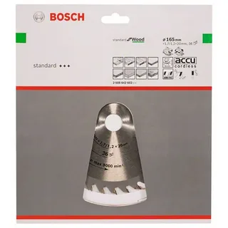 Bosch Accesorios Lame De Scie Circulaire Pour Bois Op Wo H 165x20-36 de Bosch Professional – image du produit 1 sur 2