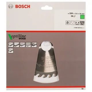 Bosch Accesorios Lame De Scie Circulaire Pour Bois Op Wo H 184x30-36 de Bosch Professional – image du produit 1 sur 2