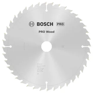 Optiline 2608640438 Hartmetall Kreissägeblatt 254 x 30 x 2 mm Zähneanzahl: 40 1 St. de Bosch Professional – image du produit 1 sur 2