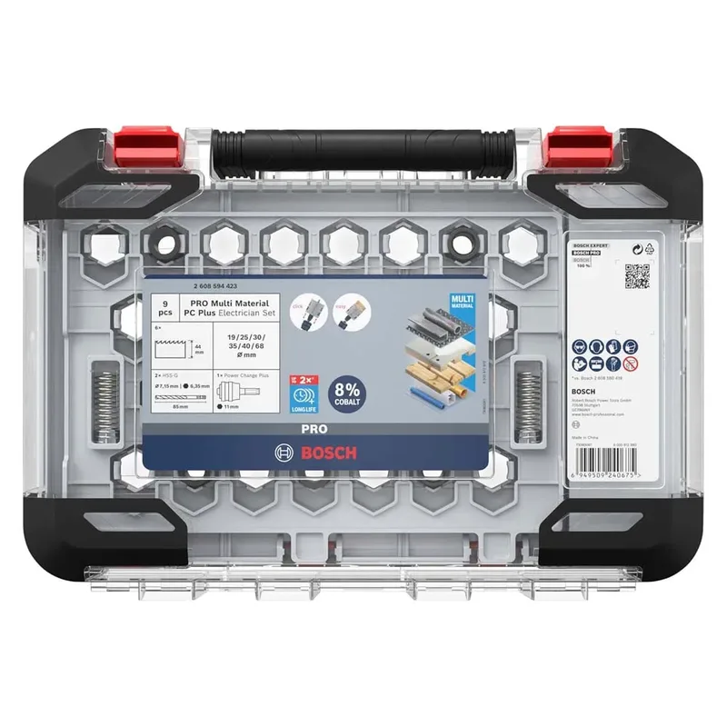 Bosch Accesorios Scie Cloche Pour Bois Pc Plus 19-68 Mm 9 Unités de Bosch Professional – image du produit 2 sur 5