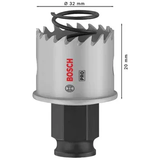 Bosch Accesorios Scie Cloche Pour Métal Pc Plus 32 Mm de Bosch Professional – image du produit 4 sur 6