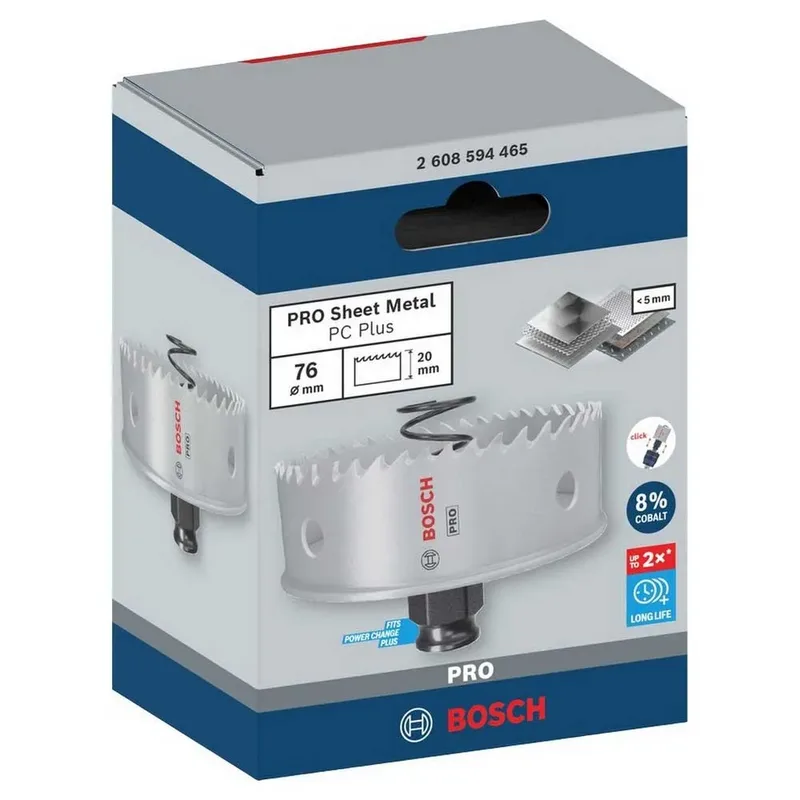Bosch Accesorios Pc Plus Lochsäge Für Metall 76 Mm von Bosch Professional – Produktbild 2 von 6