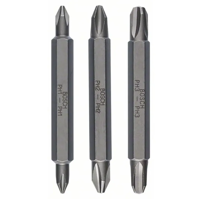 Ph1/ph1 Ph2/ph2 Ph3/ph3 Kreuzschlitz-bit-set 3 Einheiten von Bosch Professional – Produktbild 1 von 2