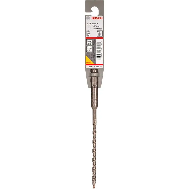 Plus-5 6x100x165 Mm Sds-plus Steenboor by Bosch Professional – product image 1 of 3
