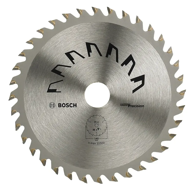 Precision 2609256850 Hartmetall Kreissägeblatt 140 x 20 mm Zähneanzahl: 36 1 St. de Bosch Professional – image du produit