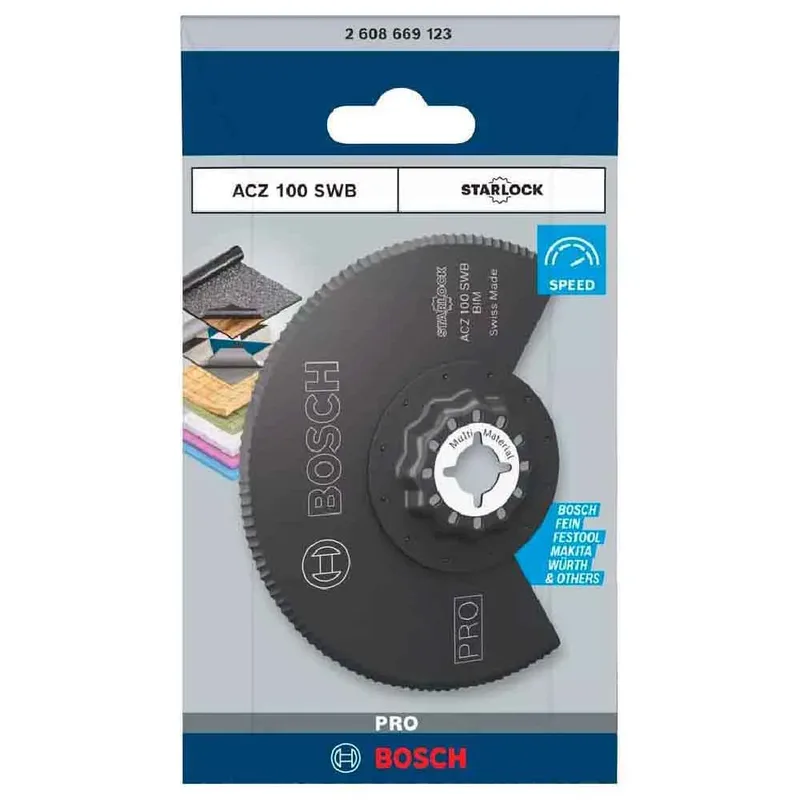 Pro Acz Swb Multitool Mes 100 Mm de Bosch Professional – image du produit 2 sur 6