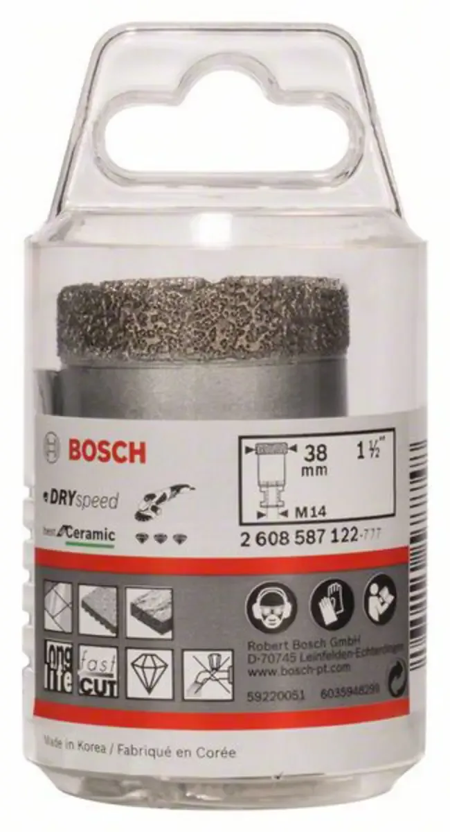PRO Ceramic dry Bohrkrone, Ø 38mm, Bohrer by Bosch Professional – product image 2 of 2