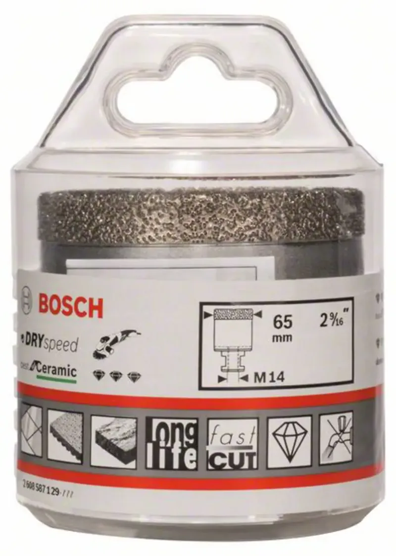 PRO Ceramic dry Bohrkrone, Ø 65mm, Bohrer by Bosch Professional – product image 2 of 2