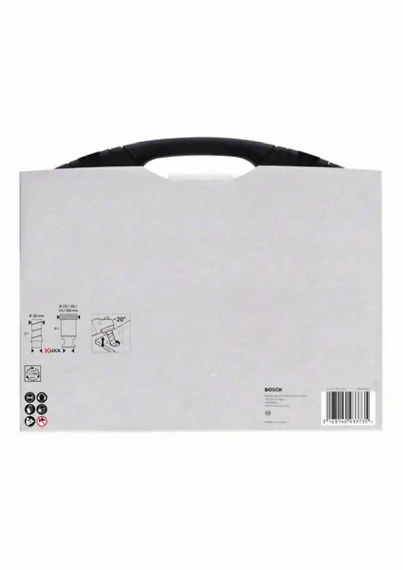 PRO Ceramic dry X-LOCK Diamant-Bohrkronen-Set, Ø 20 - 68mm, Bohrer-Satz by Bosch Professional – product image 2 of 2