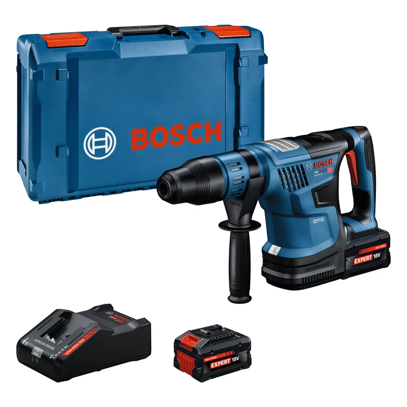 PRO GBH 18V-36 Accu boorhamer SDS-Max 7,0J 2x EXBA18V-80 - 0611915101 de Bosch Professional – image du produit