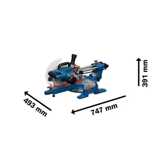 Bosch Scie à Onglet Gcm305-216s de Bosch Professional – image du produit 3 sur 6