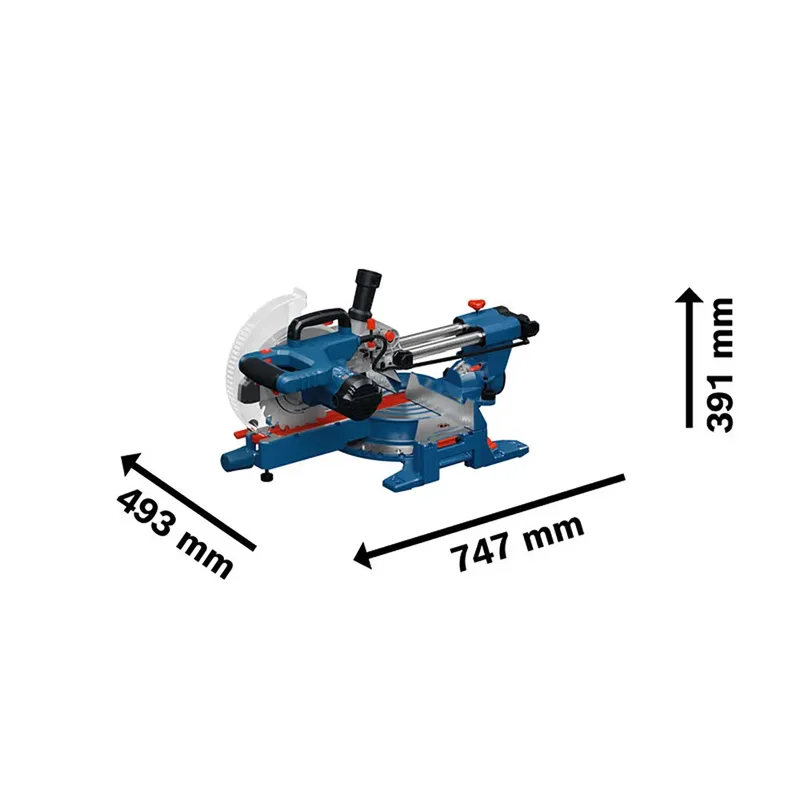 Bosch Scie à Onglet Gcm305-216s de Bosch Professional – image du produit 3 sur 6