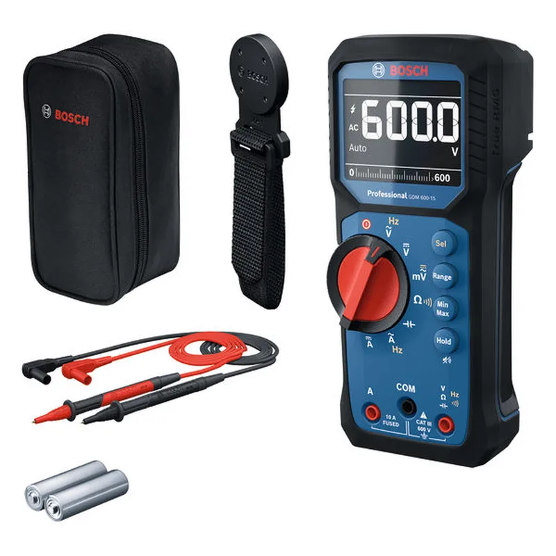 PRO GDM 600-15 + MH1 Digitale multimeter - 0601077301 van Bosch Professional – productafbeelding