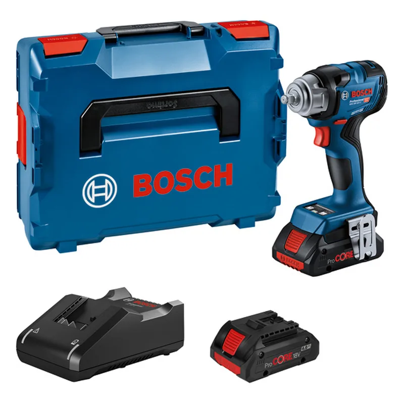 PRO GDS 18V-320 HC Accu slagmoersleutel 320Nm 3/8" 2x ProCore 4.0Ah - 06019L5101 de Bosch Professional – image du produit