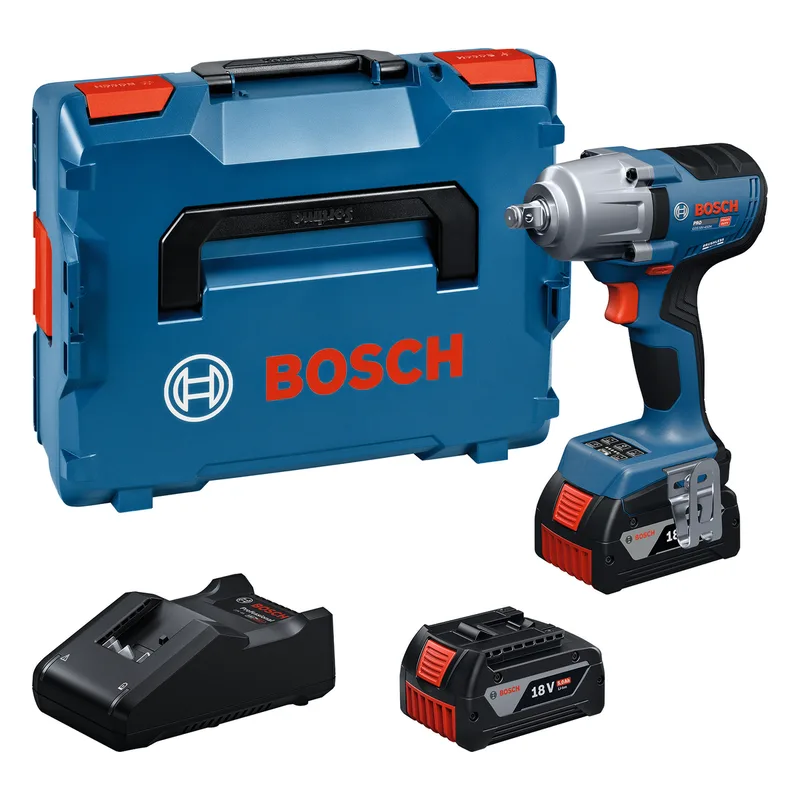 PRO GDS 18V-450 H Accu slagmoersleutel 450Nm 1/2" 2x 5.0Ah - 06019K4203 von Bosch Professional – Produktbild