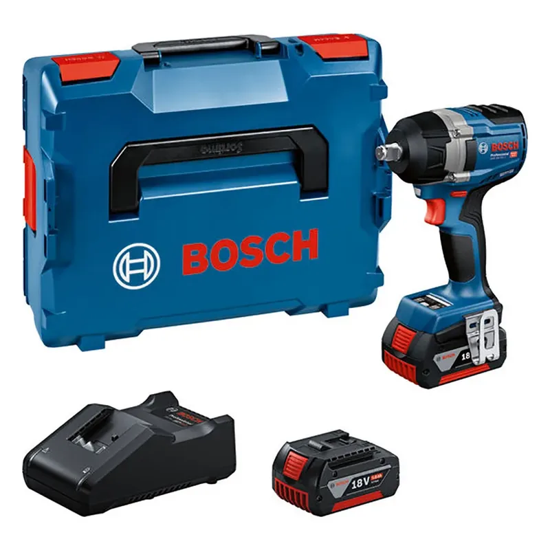 Tournevis électrique Gds 18v-750 C + 2 Bat 5.0ah + L-boxx de Bosch Professional – image du produit 2 sur 6