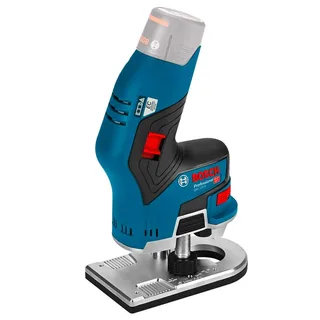 Fraiseuse Sans Fil Gkf 12v-8 de Bosch Professional, Bleu – image du produit 2 sur 6