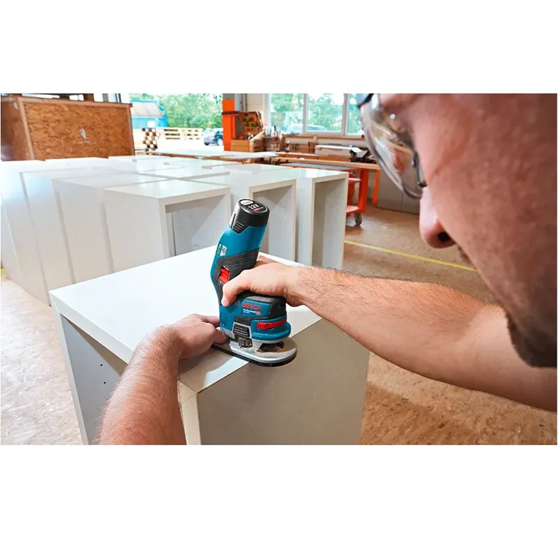 Fraiseuse Sans Fil Gkf 12v-8 de Bosch Professional, Bleu – image du produit 6 sur 6