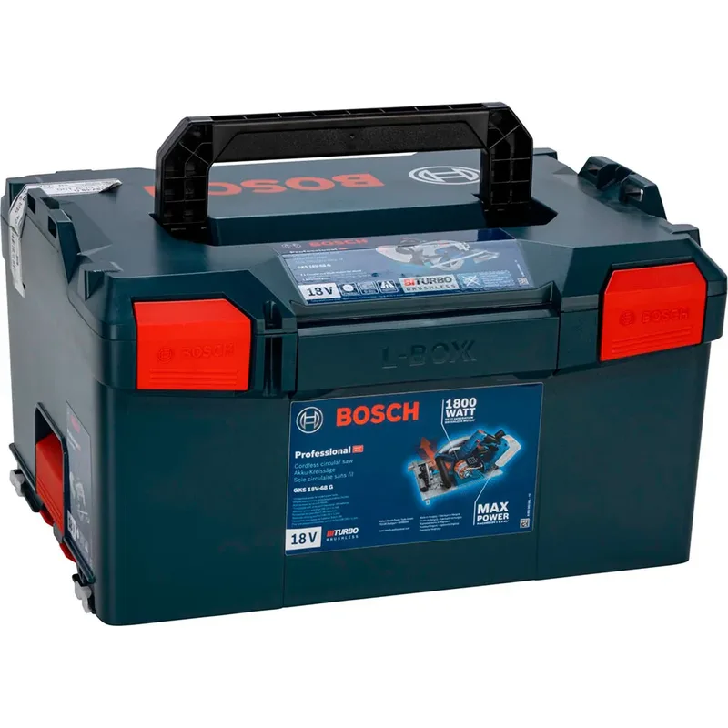 PRO GKS 18V-68 G Accu cirkelzaag 190mm 18V Basic Body in L-Boxx - 06016C9100 van Bosch Professional – productafbeelding 4 van 4