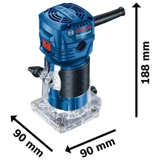 PRO GLF 55-6 Kantenfrees 550W - 06016A0000 von Bosch Professional, Blau – Produktbild 3 von 3