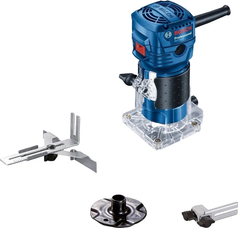 PRO GLF 55-6 Kantenfrees 550W - 06016A0000 von Bosch Professional, Blau – Produktbild 1 von 3