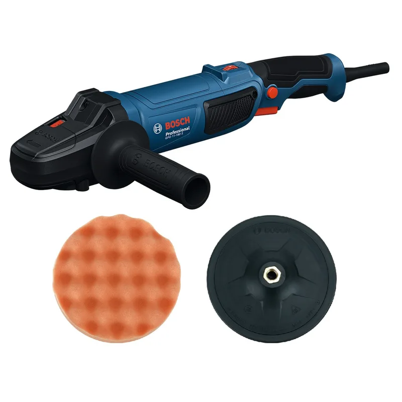 PRO GPO 11-180 S Polijstmachine 180 mm 1100W - 06013A2300 de Bosch Professional – image du produit