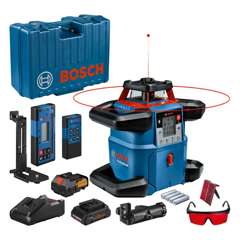 PRO GRL 600 CHV Rotatielaser rood in L-Boxx - 0601061F00 de Bosch Professional – image du produit 1 sur 6