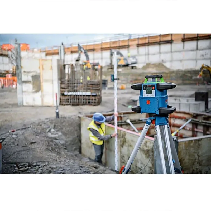 PRO GRL 650 CHVG + LR 65 G + RC 6 + WM 6 Rotatielaser groen in koffer - 0601061V00 fra Bosch Professional – produktbillede 5 af 6
