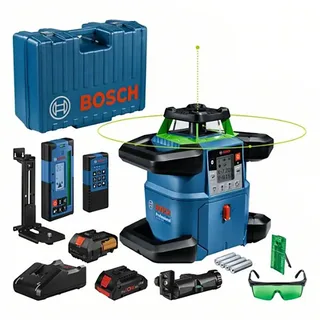 PRO GRL 650 CHVG + LR 65 G + RC 6 + WM 6 Rotatielaser groen in koffer - 0601061V00 fra Bosch Professional – produktbillede 2 af 6