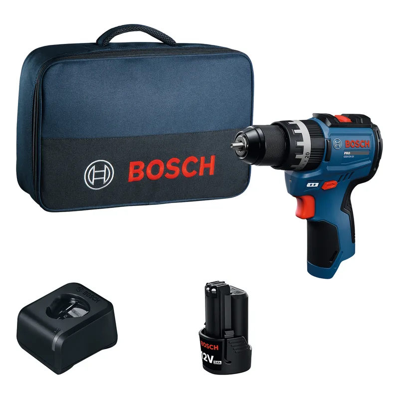 PRO GSB 12V-31 Accu klop-/schroefboormachine 1x 2.0Ah - 06019S6105 von Bosch Professional – Produktbild