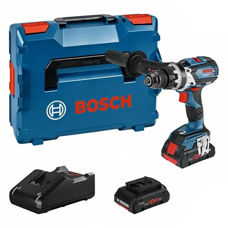 PRO GSB 18V-110 C Accu klop-/schroefboormachine 2x ProCore 4.0Ah- 06019G030B van Bosch Professional – productafbeelding 2 van 3
