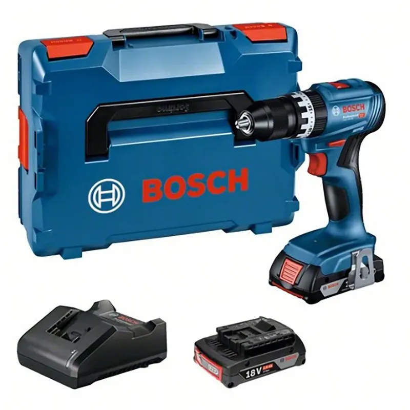PRO GSB 18V-45 Accu klop-/schroefboormachine 2x 2.0Ah - 06019K3303 by Bosch Professional – product image 2 of 6