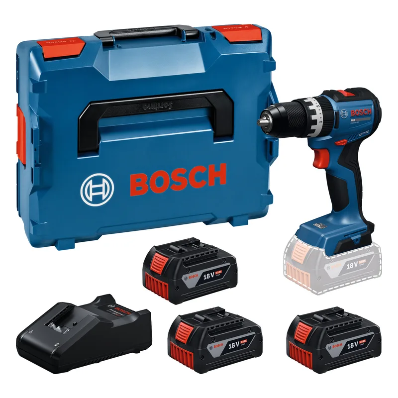 GSB18V-52 -Perceuse à percussion sans fil de Bosch Professional – image du produit 1 sur 2