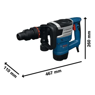 PRO GSH 5 MX Breekhamer SDS-Max 7,8J - 0611338901 de Bosch Professional – image du produit 3 sur 6