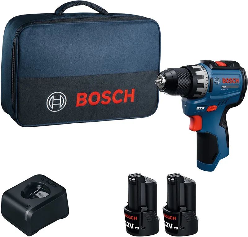 PRO GSR 12V-31 Accu schroefboormachine 2x 2.0Ah - 06019S6002 von Bosch Professional – Produktbild