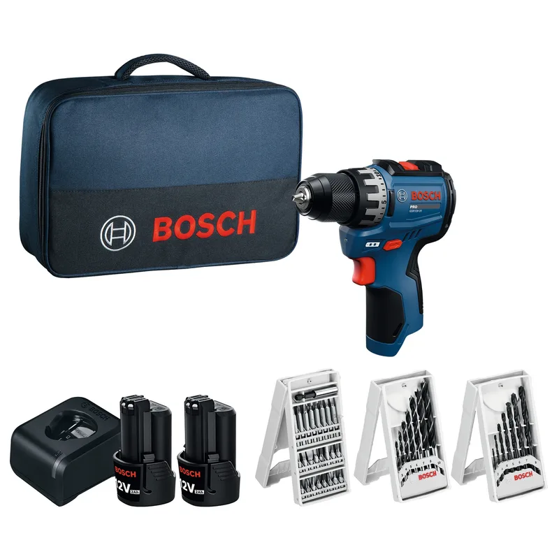 Perceuse-visseuse sans fil Bosch Professional GSR12V-31 06019S6005 Li-Ion de Bosch Professional – image du produit 1 sur 2