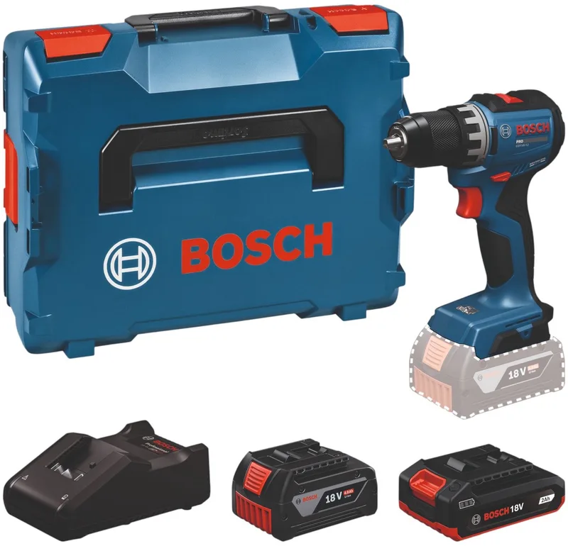 PRO GSR 18V-52 Accu schroefboormachine 1x 2.0Ah + 1x 4.0Ah - 06019S0024 fra Bosch Professional – produktbillede