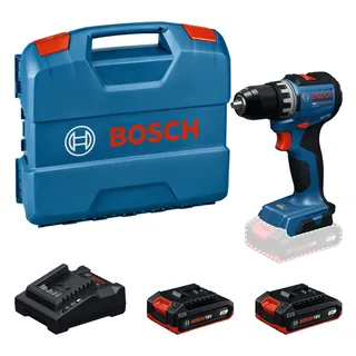 Bosch Akku-Bohrschrauber GSR18V-52 2 x Akku 18V 2.0Ah L-Case von Bosch Professional – Produktbild 1 von 2